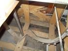 Lee Industries Unused Stainless Steel Single Motion Sweep Agitator Blade