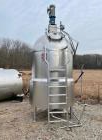 Used- Lee 400 Gallon Jacketed Vacuum Pan.  Mix Kettle with Scrape Agitation