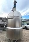 Used- Lee 400 Gallon Jacketed Vacuum Rated Mix Kettle with Scrape Agitation