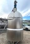 Used- Lee 400 Gallon Jacketed Vacuum Pan.  Mix Kettle with Scrape Agitation