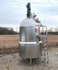 Used- Lee 400 Gallon Jacketed Vacuum Rated Mix Kettle with Scrape Agitation