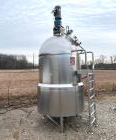 Used- Lee 400 Gallon Jacketed Vacuum Pan.  Mix Kettle with Scrape Agitation