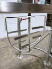 Used- Lee Floor Mounted 75 Gallon Dual Motion Tilt Back Agitator Assembly, Model 9M, 316 Stainless Steel. Approximate 30