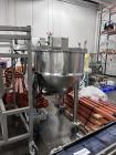 Used Lee Process Stainless Steel Kettle, Model 150D7T, 150 Gallon, 316 Stainless Steel, Vertical. 304 Stainless steel jacket rated 40 psi at -20 to 287 degrees F. Flat top, hemispherical bottom. Top ...