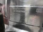 Used Lee Process Stainless Steel Kettle, Model 150D7T, 150 Gallon, 316 Stainless Steel, Vertical. 304 Stainless steel jacket rated 40 psi at -20 to 287 degrees F. Flat top, hemispherical bottom. Top ...