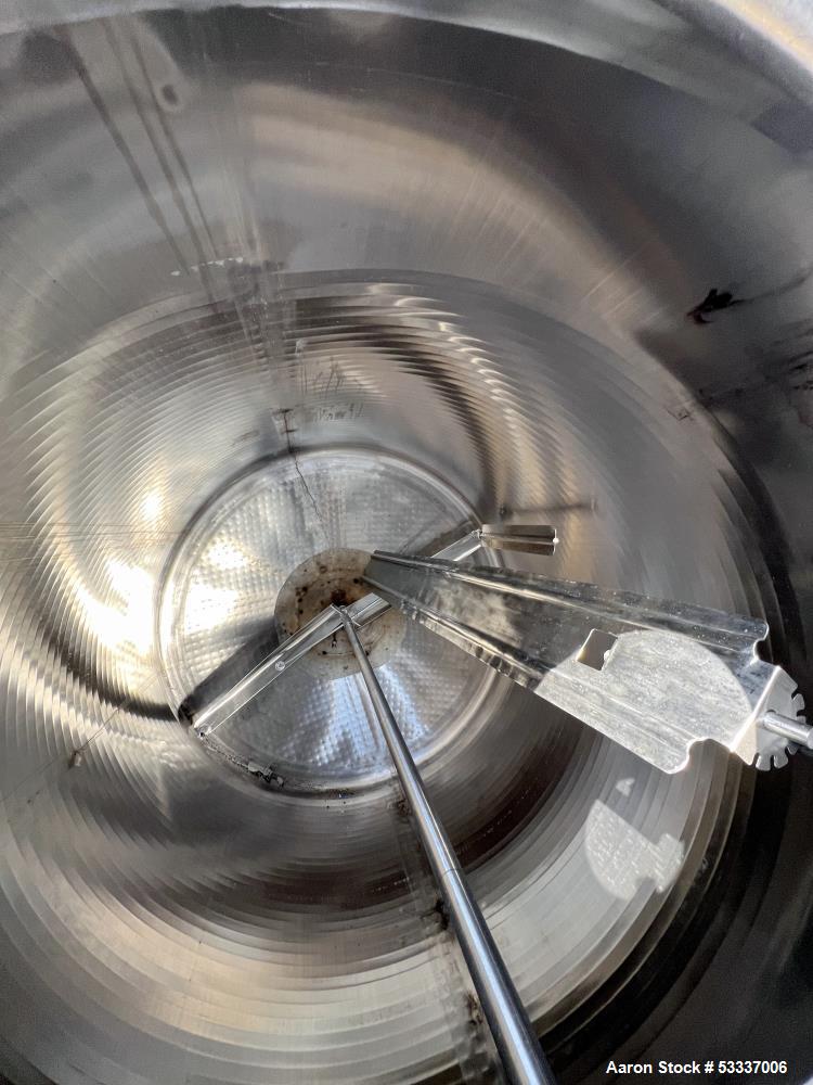 Cherry Burrell Tank, Approximately 3500 Gallons, Stainless Steel