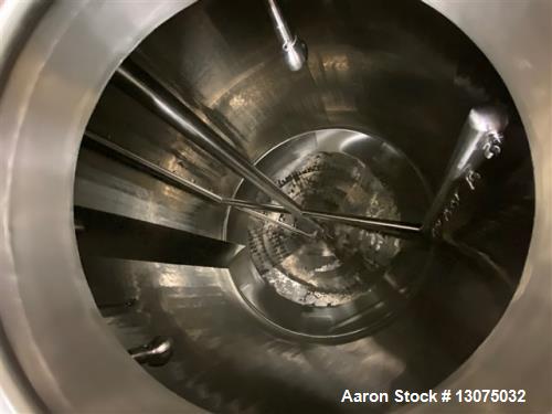 Used DCI 2,500 Gallon Jacketed Sweep Tank
