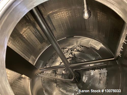Used DCI 2,500 Gallon Jacketed Sweep Tank