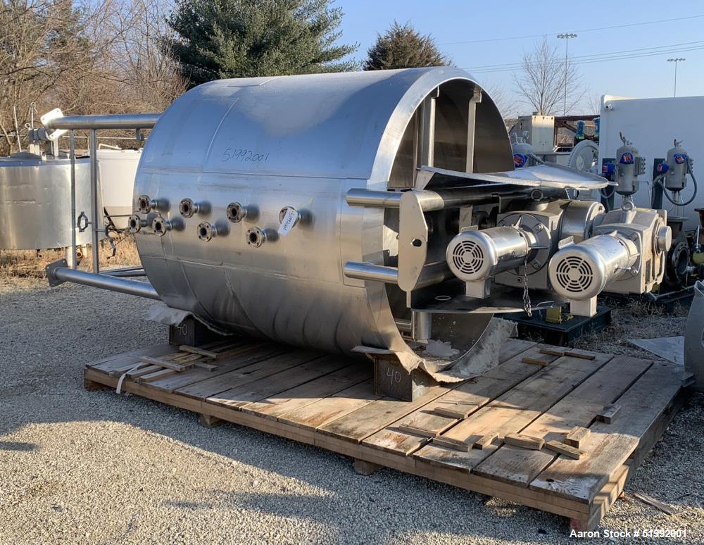 Feldmeier 1,200 Gallon Jacketed Mix Tank