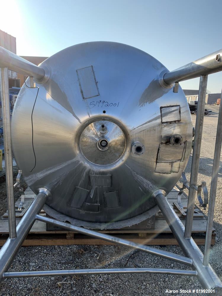 Feldmeier 1,200 Gallon Jacketed Mix Tank