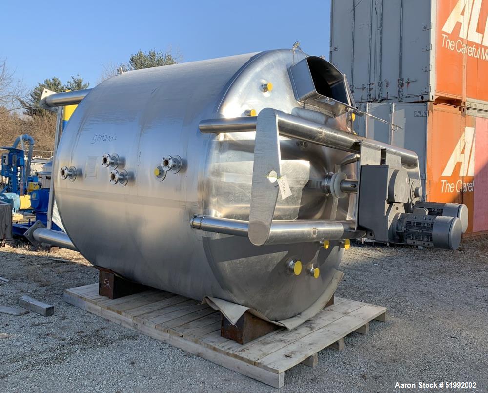 Feldmeier 2,500 Gallon Jacketed Mix Tank