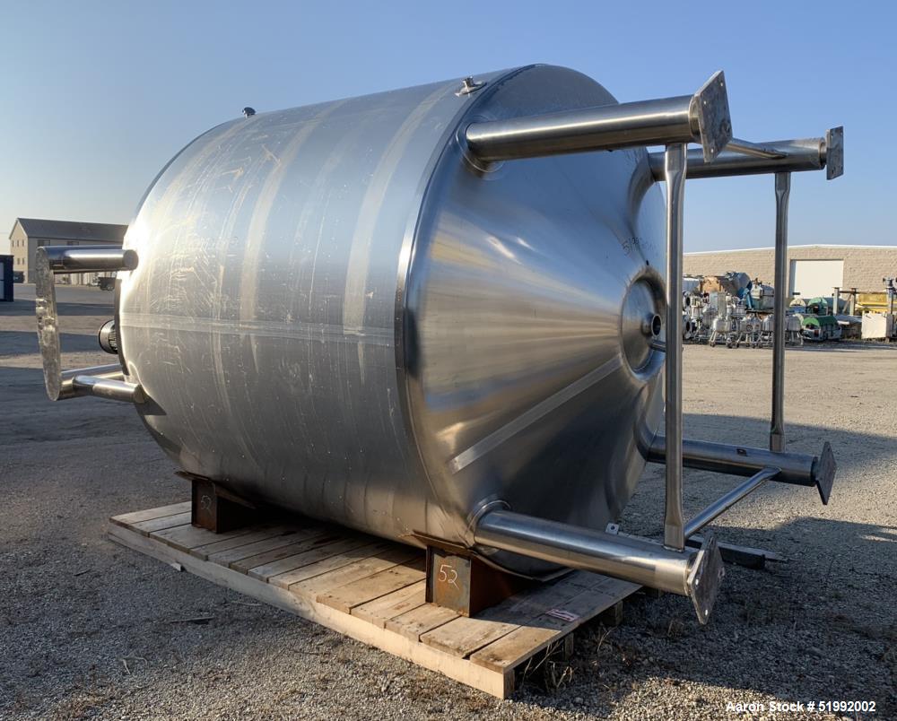 Feldmeier 2,500 Gallon Jacketed Mix Tank