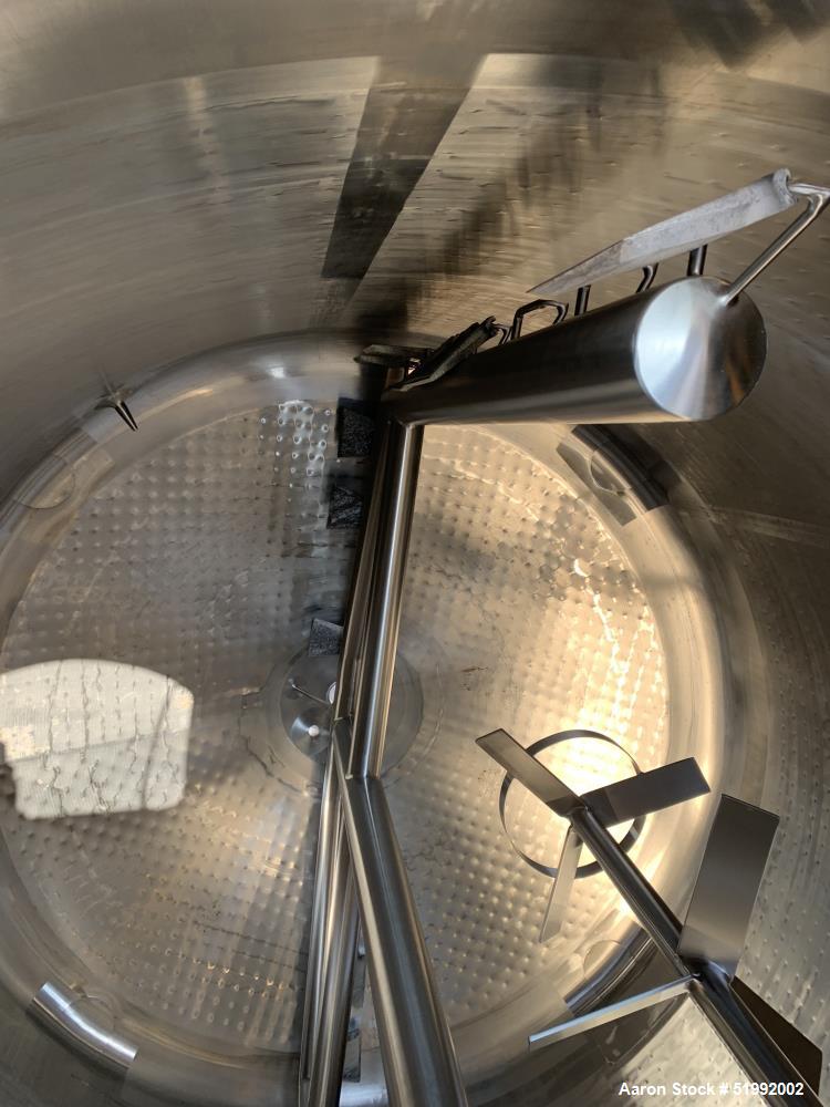 Feldmeier 2,500 Gallon Jacketed Mix Tank