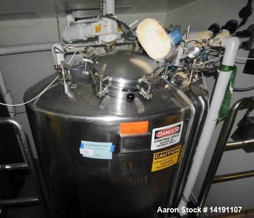 Used JV Northwest 1200 Gallon (4500 Liter) Sanitary Pharmaceutical Processor