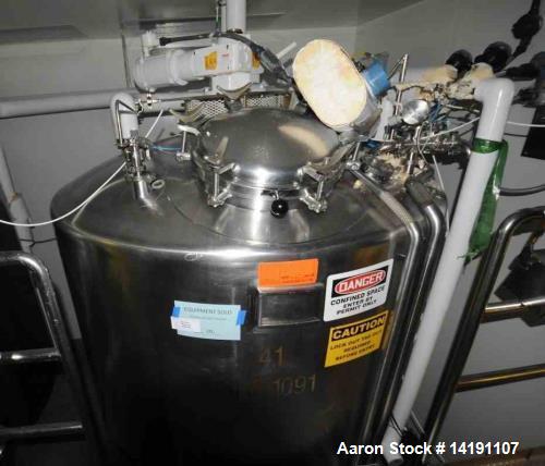 Used- JV Northwest 1200 Gallon (4500 Liter) Sanitary Pharmaceutical Processor