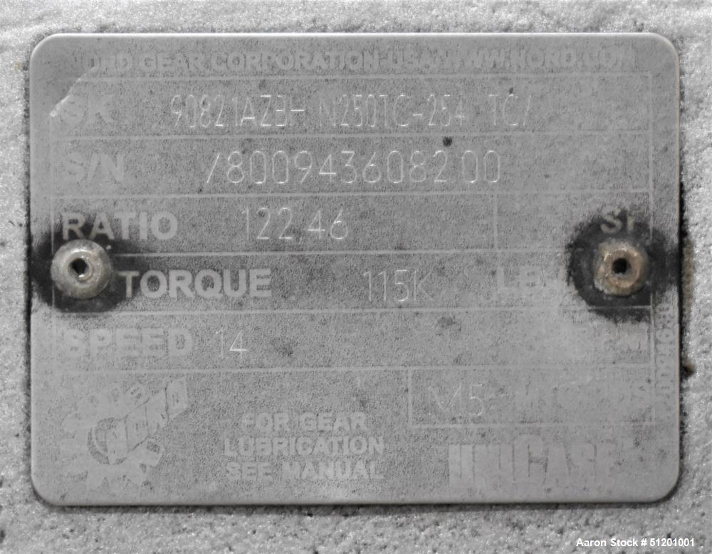 Used W.M. Sprinkman, 2,800 gallon Sanitary Jacketed Agitated Processor.