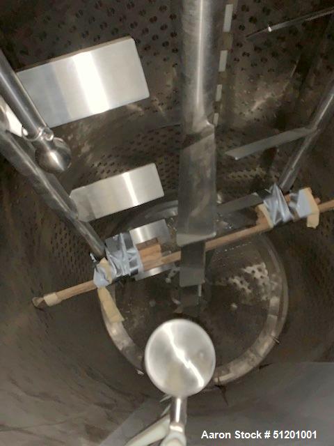 Used W.M. Sprinkman, 2,800 gallon Sanitary Jacketed Agitated Processor.