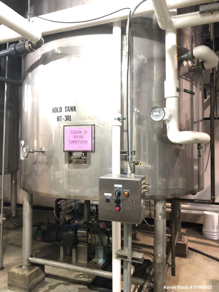 Used Walker 3,000 Gallon 316 Stainless Steel Kettle