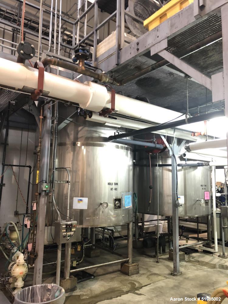 Used Walker 3,000 Gallon 316 Stainless Steel Kettle