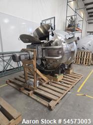 Unused-JBF 360 Gallon Stainless Steel Dual-Drive Jacketed Kettle, 316L stainless steel product contact, ASME U-stamped insul...