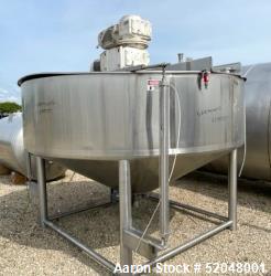 - Lee Industries Steam Jacketed Kettle. Model 1000U9MS, Stainless Steel. 1,000 gallon, cone bottom, ...