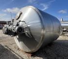 Cherry Burrell Tank, Approximately 3500 Gallons, Stainless Steel