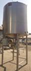Used- Tank, 1,300 Gallon Sanitary Stainless Processing Vessel