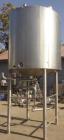 Used- Tank, 1,300 Gallon Sanitary Stainless Processing Vessel