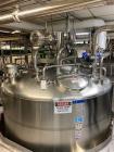 Used DCI 2,500 Gallon Jacketed Sweep Tank