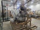 Unused-JBF 360 Gallon Stainless Steel Dual-Drive Jacketed Kettle, 316L stainless steel product contact, ASME U-stamped insulated jacket rated 100 PSI at 300F, approximately 360-gallon capacity, dish ...