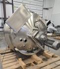 Unused --JBF 360 Gallon Stainless Steel Jacketed Kettle, approximately 360-gallon working capacity, 316L stainless steel product contact, ASME U-stamped insulated jacket rated 100 PSI at 300F with mi...
