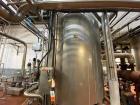 Used Lee Steam Jacketed 3,000 Gallon Stainless Steel Mix Tank