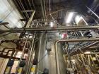 Used Lee Steam Jacketed 3,000 Gallon Stainless Steel Mix Tank