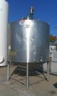 Used Walker 2,000 Gallon Stainless Steel Processor Kettle | Model PZ-C3-PV | Jacketed | 3 HP Scrape Agitator