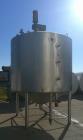 Used Walker 2,000 Gallon Stainless Steel Processor Kettle | Model PZ-C3-PV | Jacketed | 3 HP Scrape Agitator