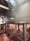 Used Walker 4000 Gallon 316L Stainless Steel Kettle – Jacketed, Double Motion Agitator, CIP, Polished, 2018
