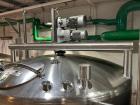 Used Walker 4000 Gallon 316L Stainless Steel Kettle – Jacketed, Dual Agitators, Sanitary CIP, Built 2018