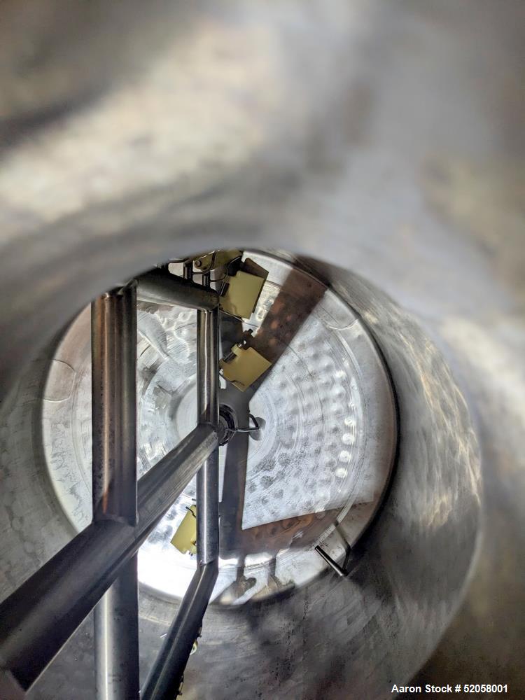 Used A&B Process Systems 500 Gallon Jacketed Tank, 304 Stainless Steel,