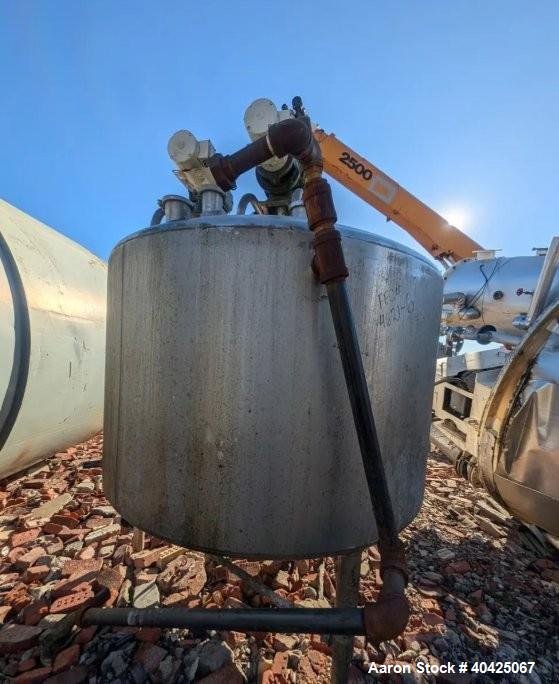 Used DCI 800 Gallon Twin Motion Kettle | 316 Stainless Steel | Jacketed | Dual Agitators | Dish Top & Bottom