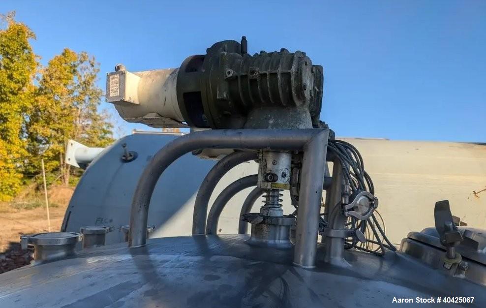 Used DCI 800 Gallon Twin Motion Kettle | 316 Stainless Steel | Jacketed | Dual Agitators | Dish Top & Bottom