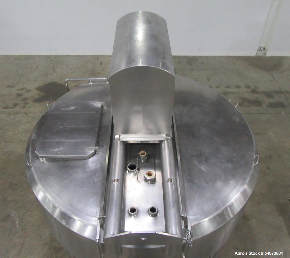 Used Feldmeier Cooker-Cooler Kettle | Model 70N40 | 642 Gal Total | 316L/304 SS | Agitator & Jacketed