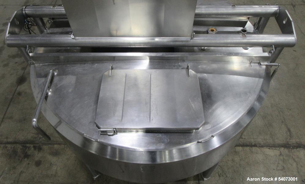 Used Feldmeier Cooker-Cooler Kettle | Model 70N40 | 642 Gal Total | 316L/304 SS | Agitator & Jacketed