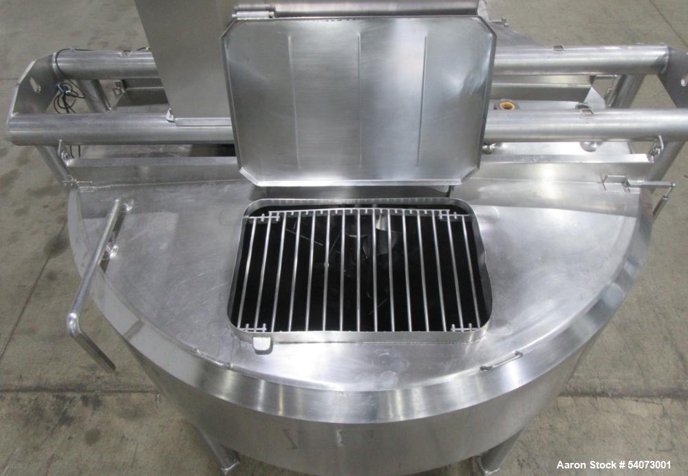 Used Feldmeier Cooker-Cooler Kettle | Model 70N40 | 642 Gal Total | 316L/304 SS | Agitator & Jacketed