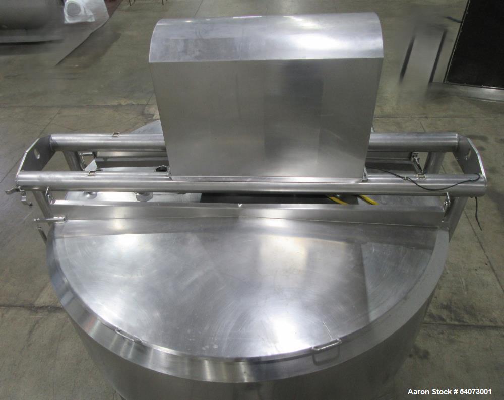 Used Feldmeier Cooker-Cooler Kettle | Model 70N40 | 642 Gal Total | 316L/304 SS | Agitator & Jacketed
