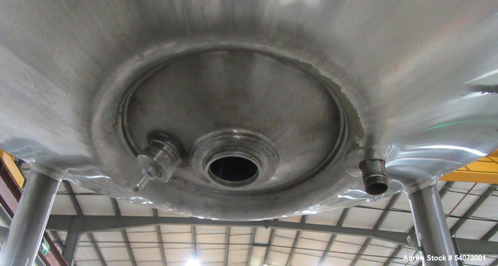 Used Feldmeier Cooker-Cooler Kettle | Model 70N40 | 642 Gal Total | 316L/304 SS | Agitator & Jacketed