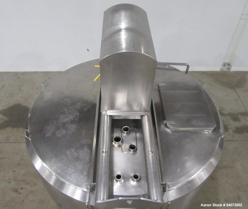 Used Feldmeier Cooker-Cooler Kettle | Model 70N40 | Agitated | 642 Gal Total | 400 Gal Working | 316L/304 SS
