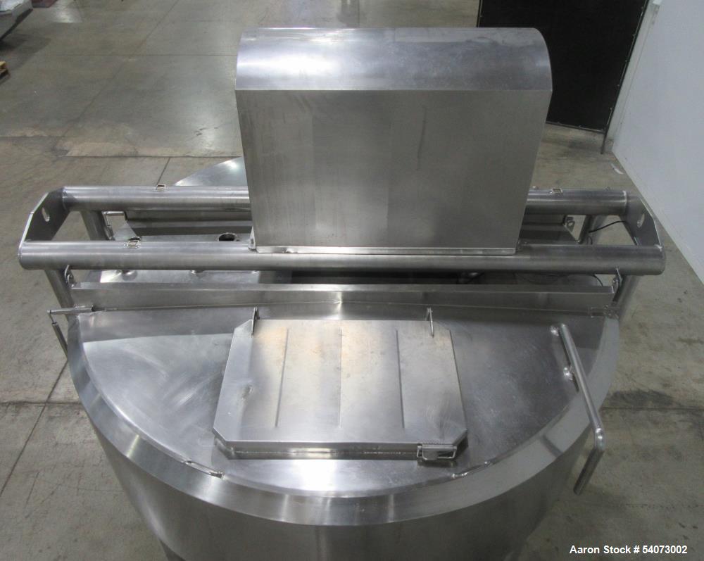 Used Feldmeier Cooker-Cooler Kettle | Model 70N40 | Agitated | 642 Gal Total | 400 Gal Working | 316L/304 SS