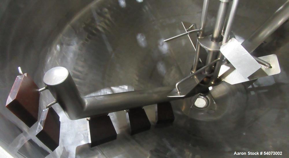 Used Feldmeier Cooker-Cooler Kettle | Model 70N40 | Agitated | 642 Gal Total | 400 Gal Working | 316L/304 SS