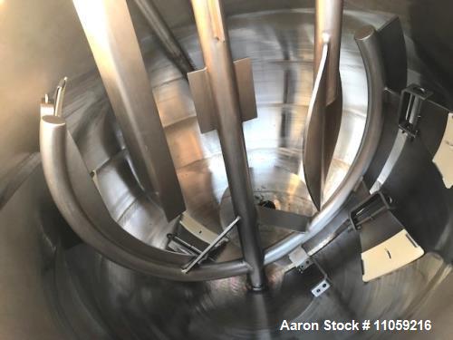Used Groen Jacketed Mix Kettle, 500 Gallon