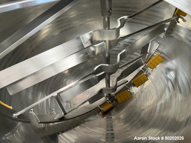 Used Hamilton. Double Motion 500 Gallon Stainless Steel Mixing Kettle